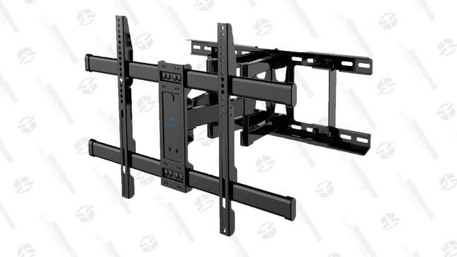 Full Motion TV Wall Mount | $35 | Amazon | Use code RGLKNST8