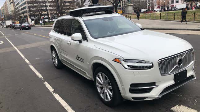 Image for article titled Uber Kicks Its Self-Driving Car Unit Out the Side Door