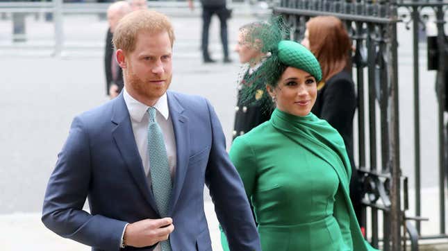 Image for article titled Prince Harry Fell for Meghan Markle When She 'Happily' Peed in the Woods