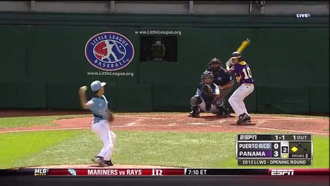 Little Leaguer Fooled By Nasty Curveball Almost Falls On His Ass
