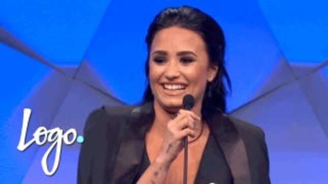 Demi Lovato Wins GLAAD's Vanguard Award, Comments On Size Of Her 'Dick'