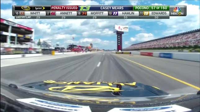Brad Keselowski Ran Over His Own Pit Crew