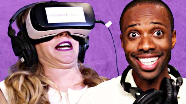 Watch People Lose Their Shit Trying Out VR Porn