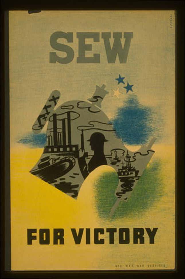 Image for article titled Your Country Needs You! (To Sew)