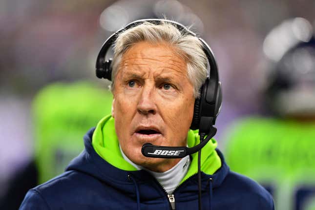 Image for article titled Seattle Seahawks’ Pete Carroll Calls on Other Head Coaches, White People to Tackle Systemic Racism: ‘This Is a White People’s Issue’