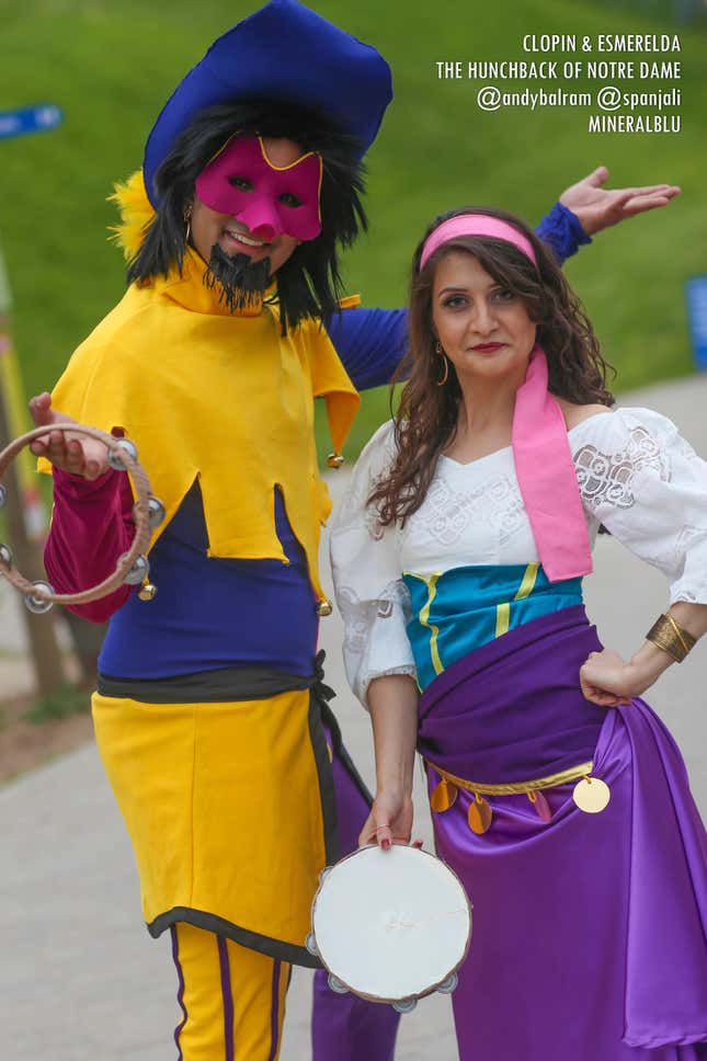 Puppet Clopin Leggings, The Hunchback of Notre Dame Costume –  EasyCosplayCostumes
