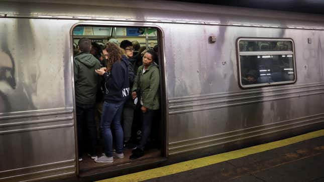 Image for article titled Subway Commute Disrupted by Clogged Toilet