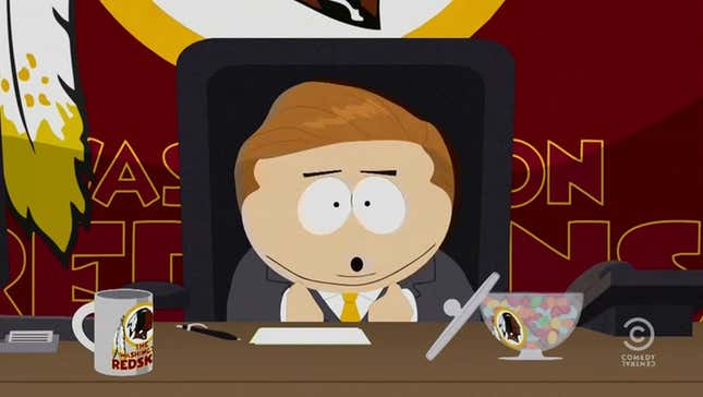 <em>South Park</em> Trashes The Washington Redskins; Watch The Highlights