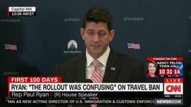 Did Paul Ryan Just Call This Press Conference a 'Waste of My Fucking Time'? [Updated]
