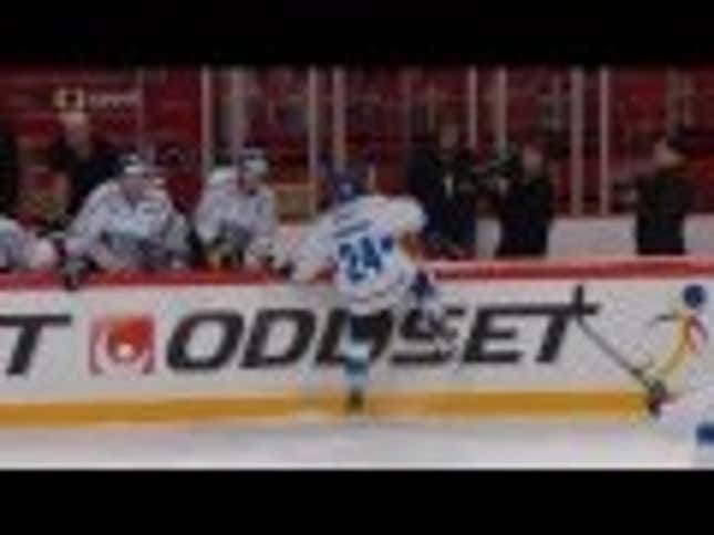 Finland's Hockey Team Pulls Off The Worst Line Change