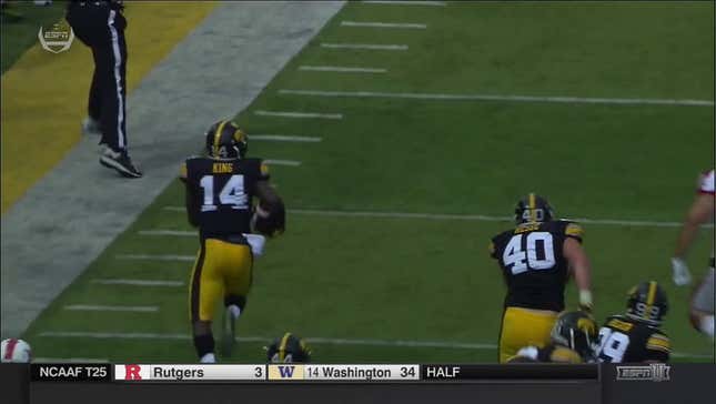 Iowa Player Ejected After Nearly Decapitating Opponent