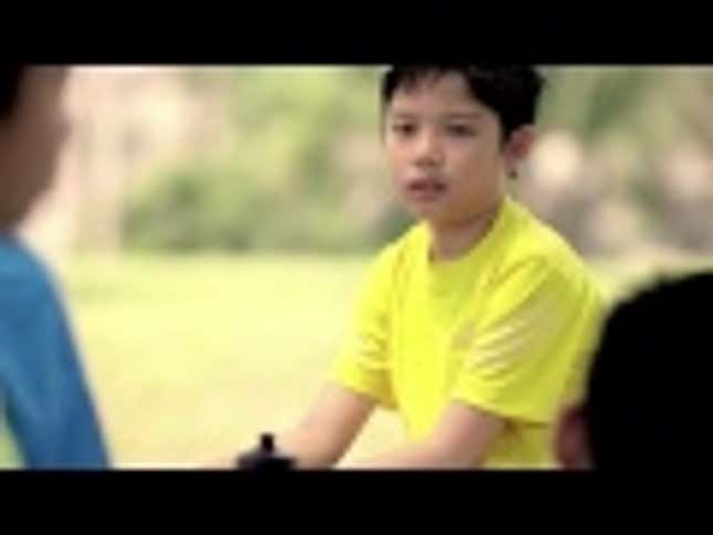 Kid In Anti-Gambling Ad Is Sad Because Dad Bet Everything On Germany