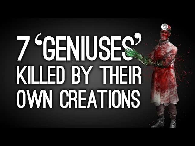 Seven Video Game Scientists, Killed By Their Own Creations