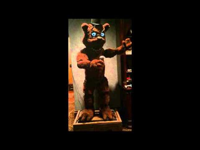 Real-Life <i>Five Nights At Freddy's</i> Animatronic Is Not Cool, Man