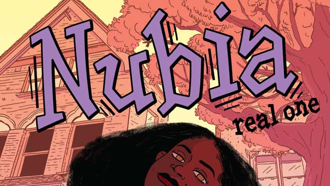 Nubia: Real One (2021) by L.L. McKinney, written by L.L. McKinney, Illustrated by Robyn Smith, Colored by Brie Henderson, Cover Colors by Bex Glendining, Lettered by Ariana Maher