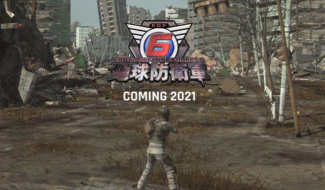 Image for article titled Earth Defense Force 6 Announced, Scheduled For 2021 In Japan