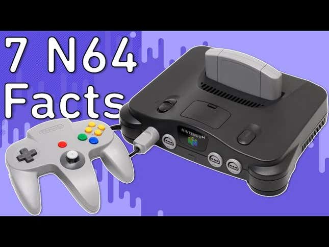 Seven Things You Might Not Know About the Nintendo 64