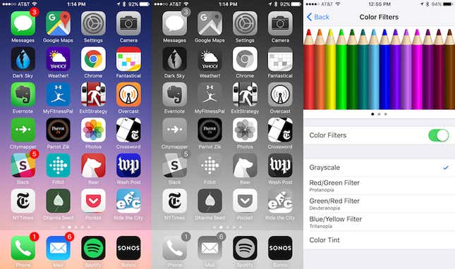 Image for article titled Change Your Screen to Grayscale to Combat Phone Addiction