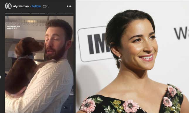 Image for article titled Aly Raisman and Captain America Had a Nice Playdate and Are Maybe (Probably Not) in Love