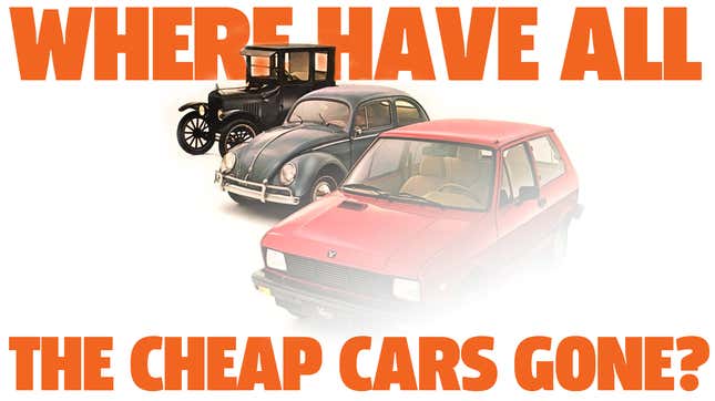 Image for article titled Here&#39;s All 17 Cars Available In The U.S. Right Now For Less Than $20,000