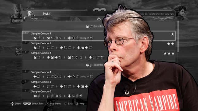 Stephen King ponders a dark future.