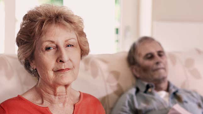 Image for article titled Widow Still Can’t Bring Herself To Get Rid Of Husband’s Corpse