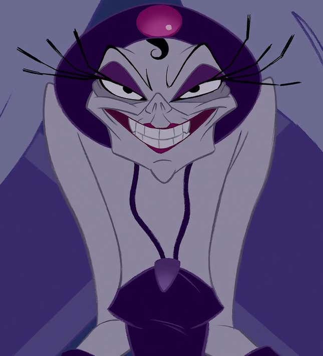 yzma coloring page template the emperors new groove