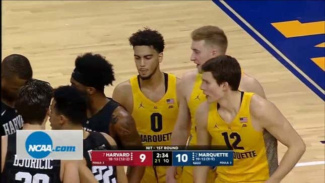 Harvard Owned By Clumsy Referee