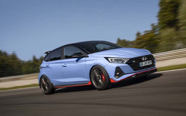 Image for article titled 2021 Hyundai i20N