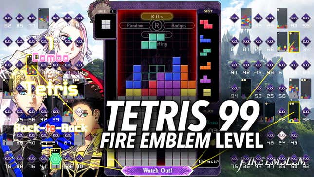 <i>Tetris 99</i>’s <i>Fire Emblem</i> Theme Gives It New Energy