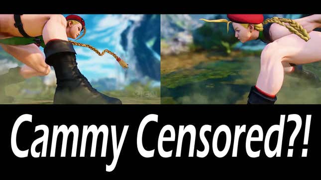 Mod Restores Butt-Slapping, Crotch Shot To <i>Street Fighter V</i>