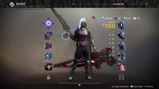 Image for article titled The Destiny 2 Patch Changes A Lot Of The Game&#39;s Most Familiar Menus