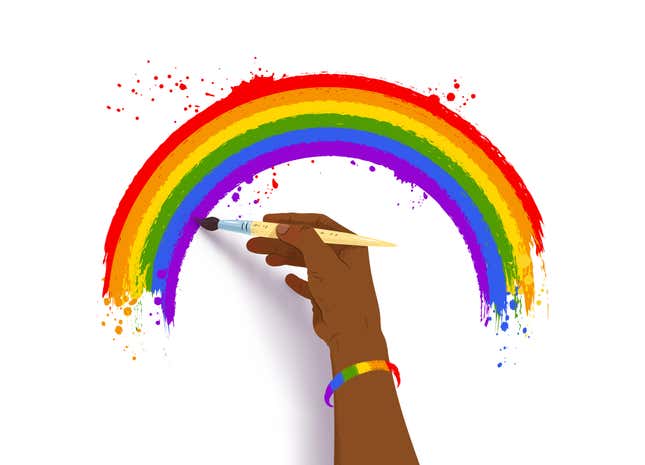 Image for article titled Your Celebration of Pride Must Go Further Than Putting Up a Rainbow on Social Media