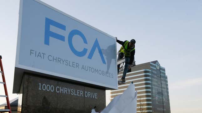 Image for article titled What Does GM Want From Fiat Chrysler?