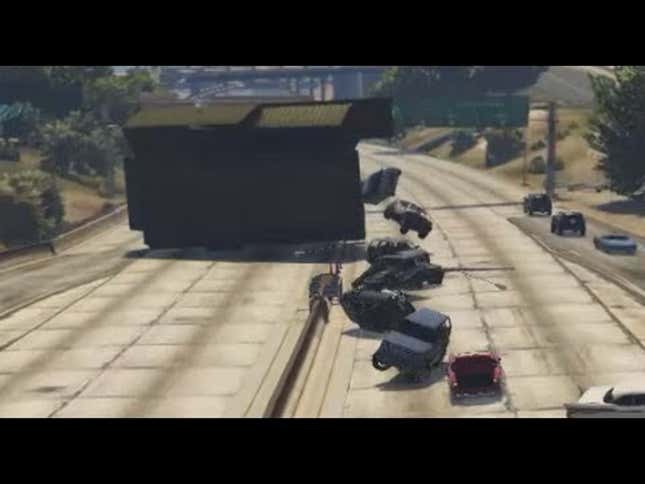 Custom-Built <i>GTA V </i>Plow Ends Heavy Traffic