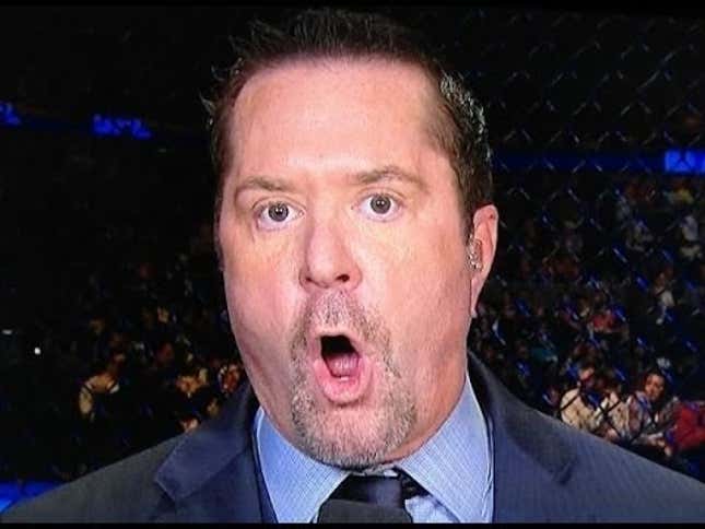 IT IS ALL OVER: UFC Announcer Mike Goldberg Mercifully Sent To Nice Farm Upstate