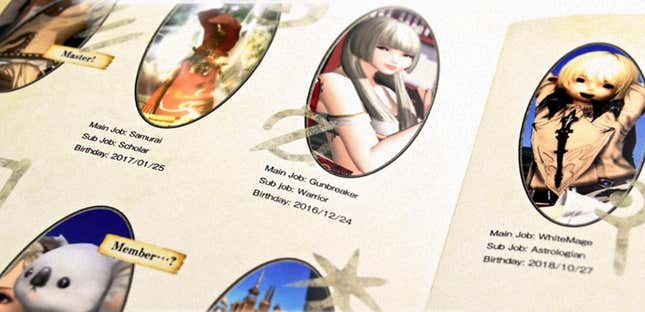 Image for article titled Square Enix Launches A Photobook Service In Japan For Final Fantasy XIV