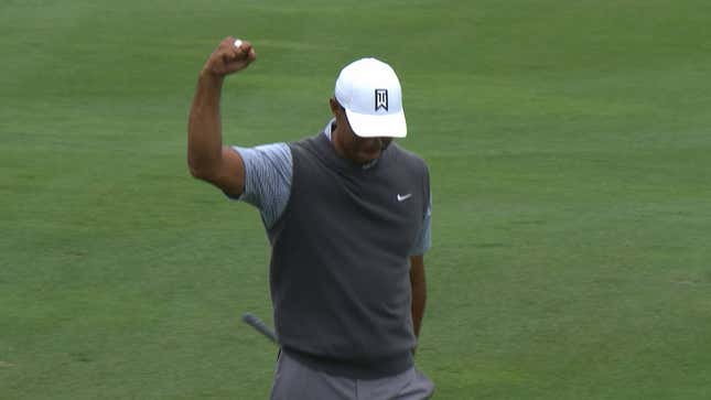 Tiger Woods Advances In Match Play Championship After Holing Out From 82 Yards Away