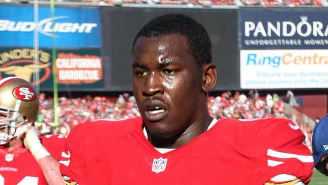 Image for article titled Aldon Smith Quietly Relieved Terrorist Plot Wasn’t Totally Compromised