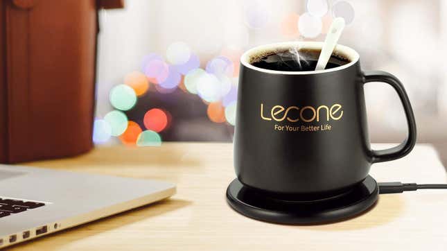 Lecone Coffee Mug Warmer | $23 | Amazon | Promo code ZWLDB7AU