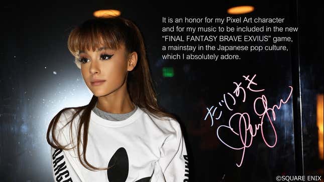 Ariana Grande <i>Final Fantasy</i> Remix Is Weird, But Not Bad
