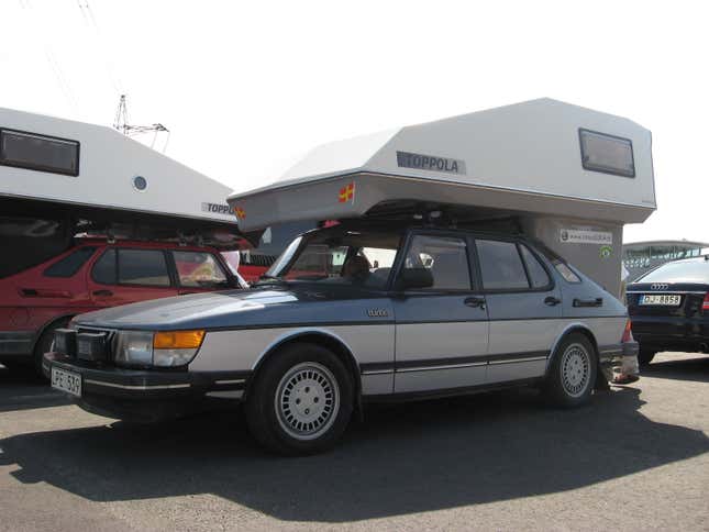 Image for article titled The Toppola Saab Camper Was A Brilliant Idea That Would Still Be Great Today