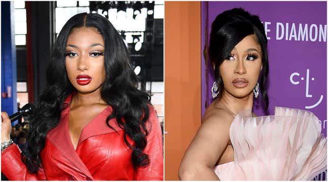 Image for article titled Time to Twerk: Megan Thee Stallion and Cardi B Team Up for New Collaboration