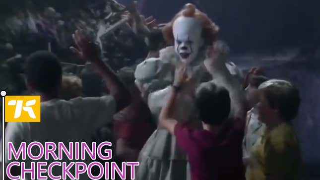 Image for article titled Pennywise Is Excited About Getting His Ass Kicked