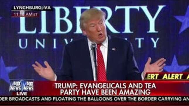 A Good Christian Could Never Vote for Donald Trump, Who Just Pronounced It 'Two Corinthians'