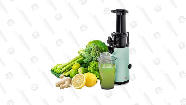 Dash Compact Cold-Press Power Juicer in Aqua | $60 | Bed Bath &amp; Beyond