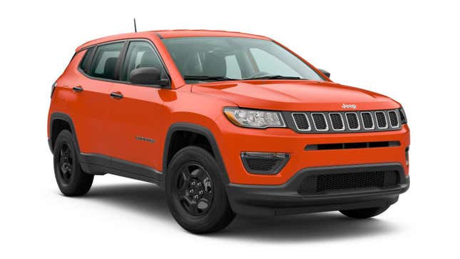 Image for article titled Everybody Freak The Fuck Out This Is Your Last Chance To Buy A Stick Shift Jeep Compass(!)