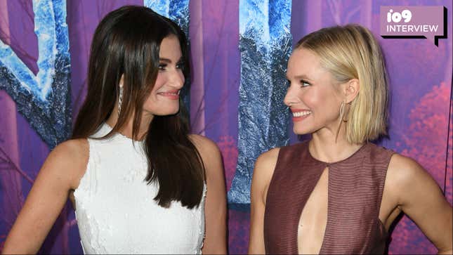 Idina Menzel and Kristen Bell, aka Elsa and Anna of Frozen II, feature into the Disney+ doc. 