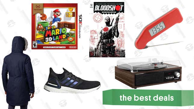 Image for article titled Saturday&#39;s Best Deals: Meat Themometers, Turntables, Super Mario 3D Land, Jackets, and More