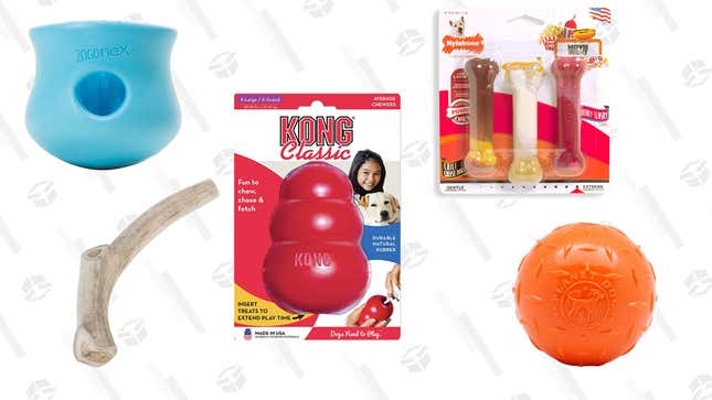 Image for article titled These Are Our Readers&#39; Favorite Dog Toys For Super Chewers